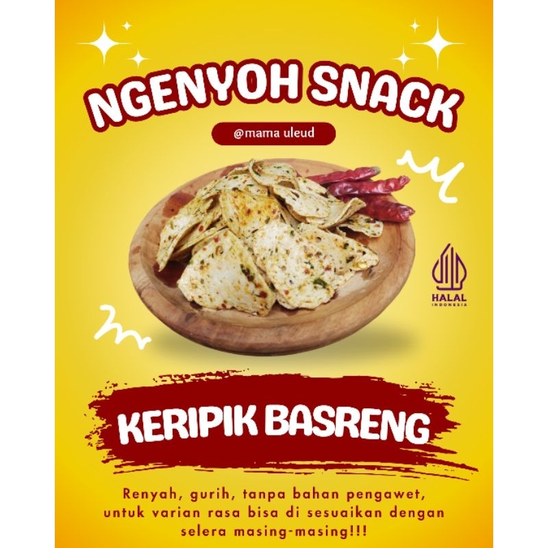 

Keripik Basreng 250gr