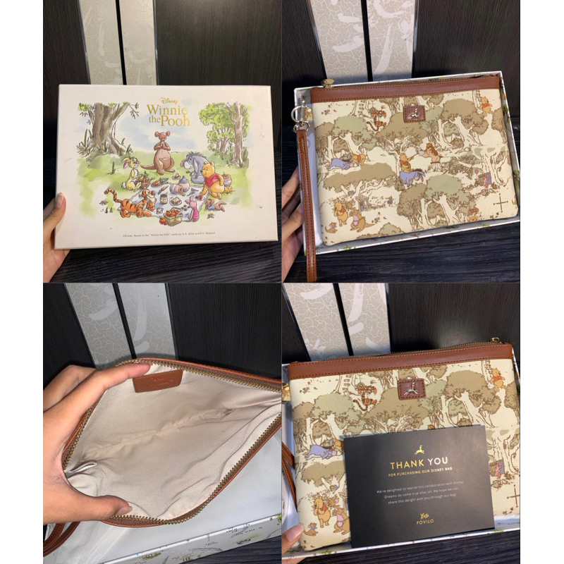 preloved tas jims honey, palomino, povilo disney, coach