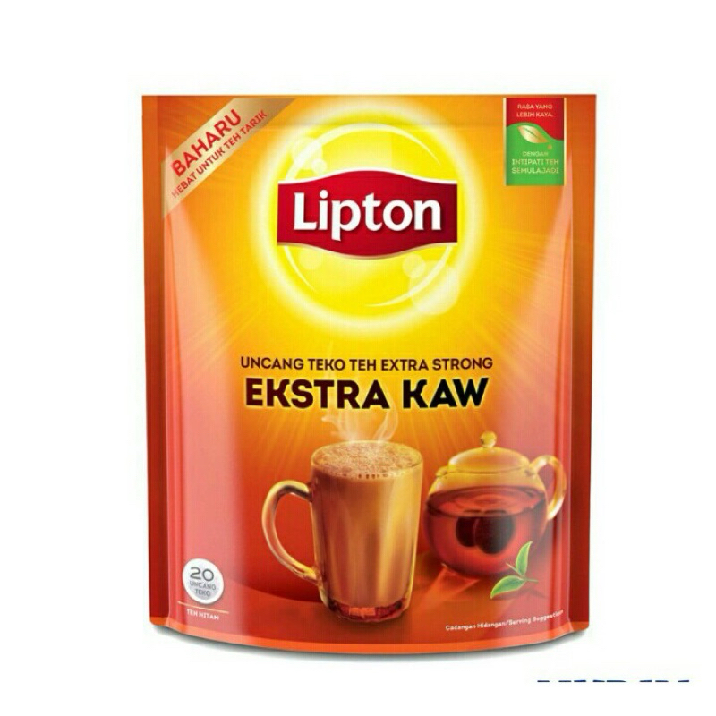 

Lipton Uncang Teko Teh Ekstra Kaw 20 Bags MALAYSIA IMPORTED