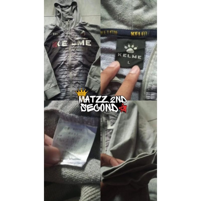 ZIPPERHOODIE KELME