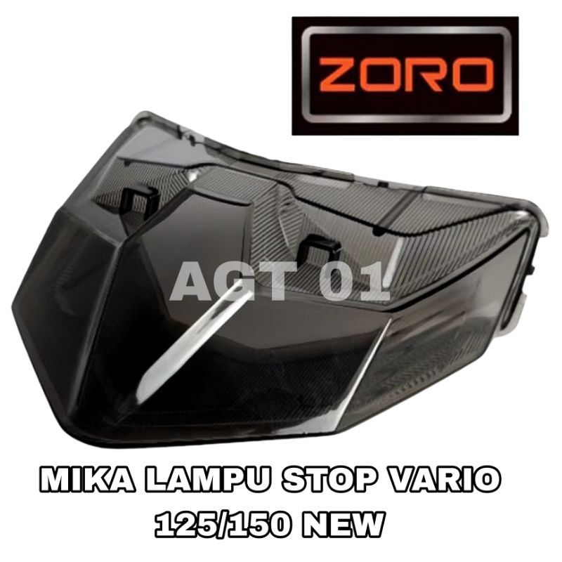 MIKA LAMPU STOP PNP VARIO 125 NEW SMOKE RIBEN ORIGINAL ZORO / MIKA LAMPU BELAKANG PNP MOTOR VARIO 15