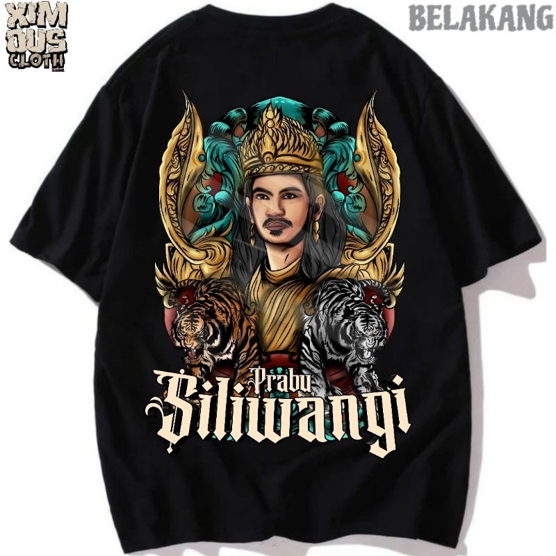 Kaos Baju Prabu Siliwangi | Kaos Pajajaran | Indonesia Urban Legend