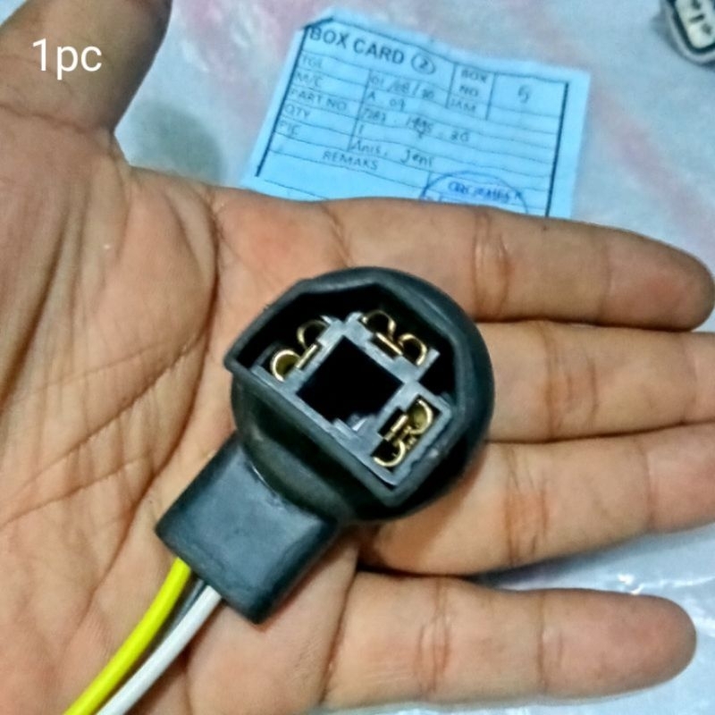 FITING Lampu H4 Soket Lampu Utama Motor