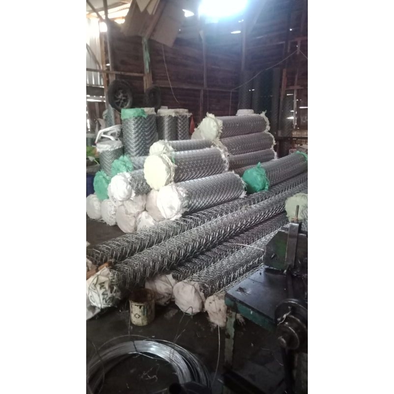 kawat harmonika lubang 5 cm tebal kawat 1,6mm lebar 2meter panjang 10 meter