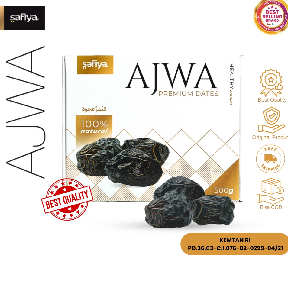 

Trendy Safiya Kurma Ajwa 5 Gram Kurma Nabi Original