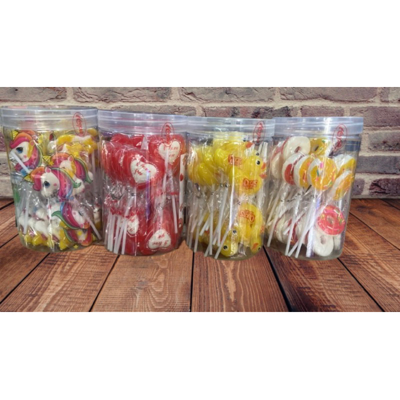 

permen lolipop karakter