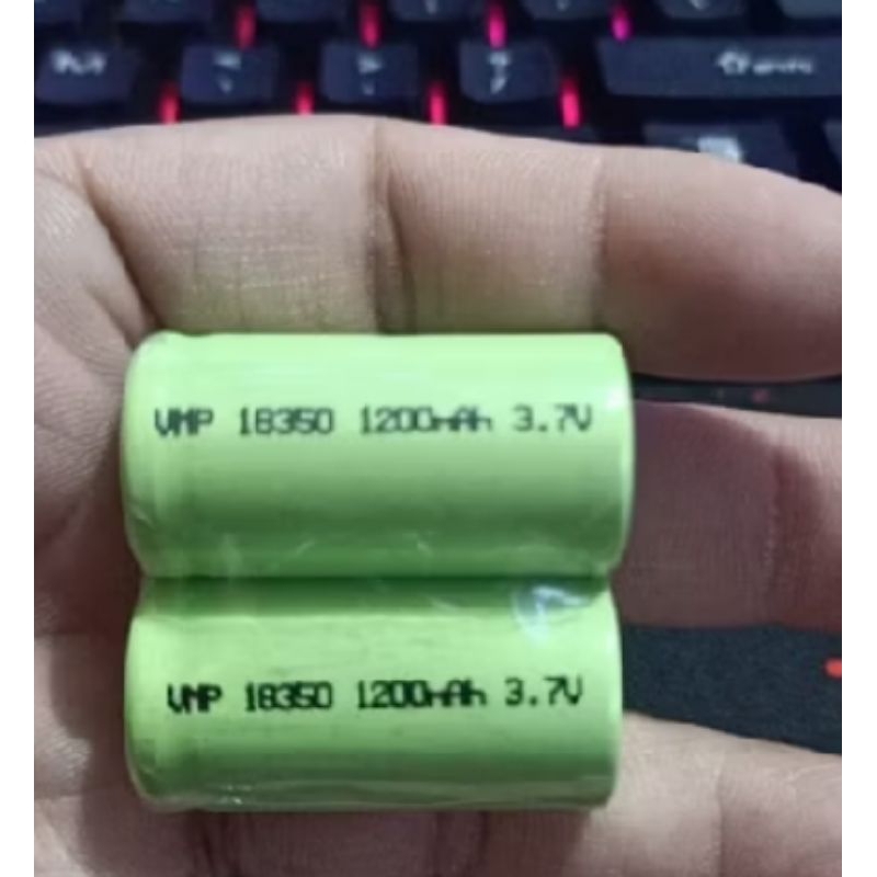 Baterai 18350 1200mah PREMIUM MATARAM