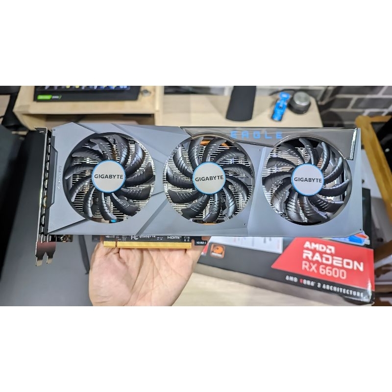 GIGABYTE Radeon RX 6600 EAGLE 8GB GDDR6 Expired Desember 2027 Almost BNOB Joss