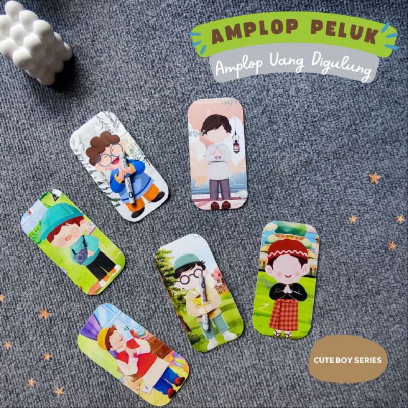 

Amplop lebaran peluk isi 6pcs