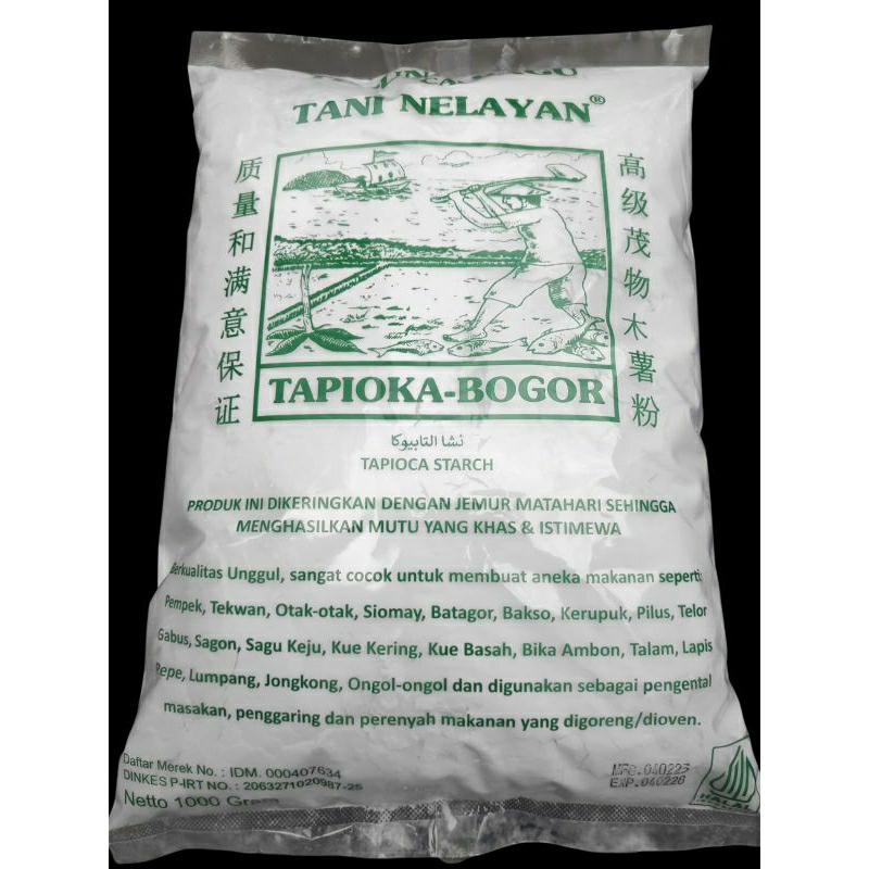 

Tepung Sagu Tani Nelayan Tepung Tapioka 1000 gram