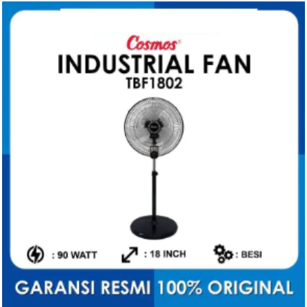 COSMOS STAND FAN / KIPAS ANGIN BERDIRI BUSHING TBF 1802 18 INCH