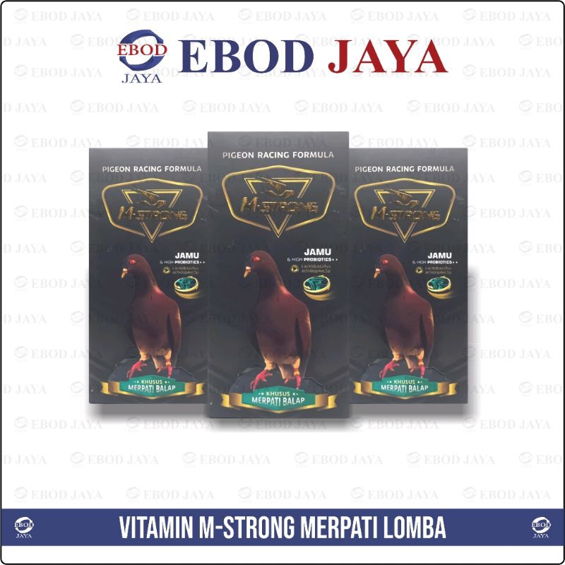 M-STRONG VITAMIN MERPATI LOMBA VITAMIN BURUNG KHUSUS BURUNG MERPATI BIKIN BURUNG MENAMBAH STAMINA