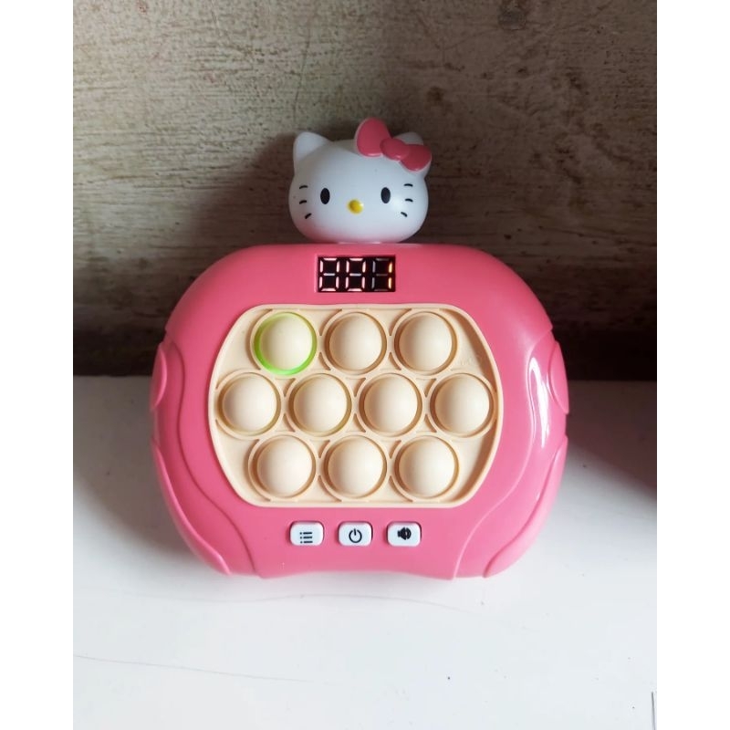 Pop it hello kitty elektrik mainan anak preloved