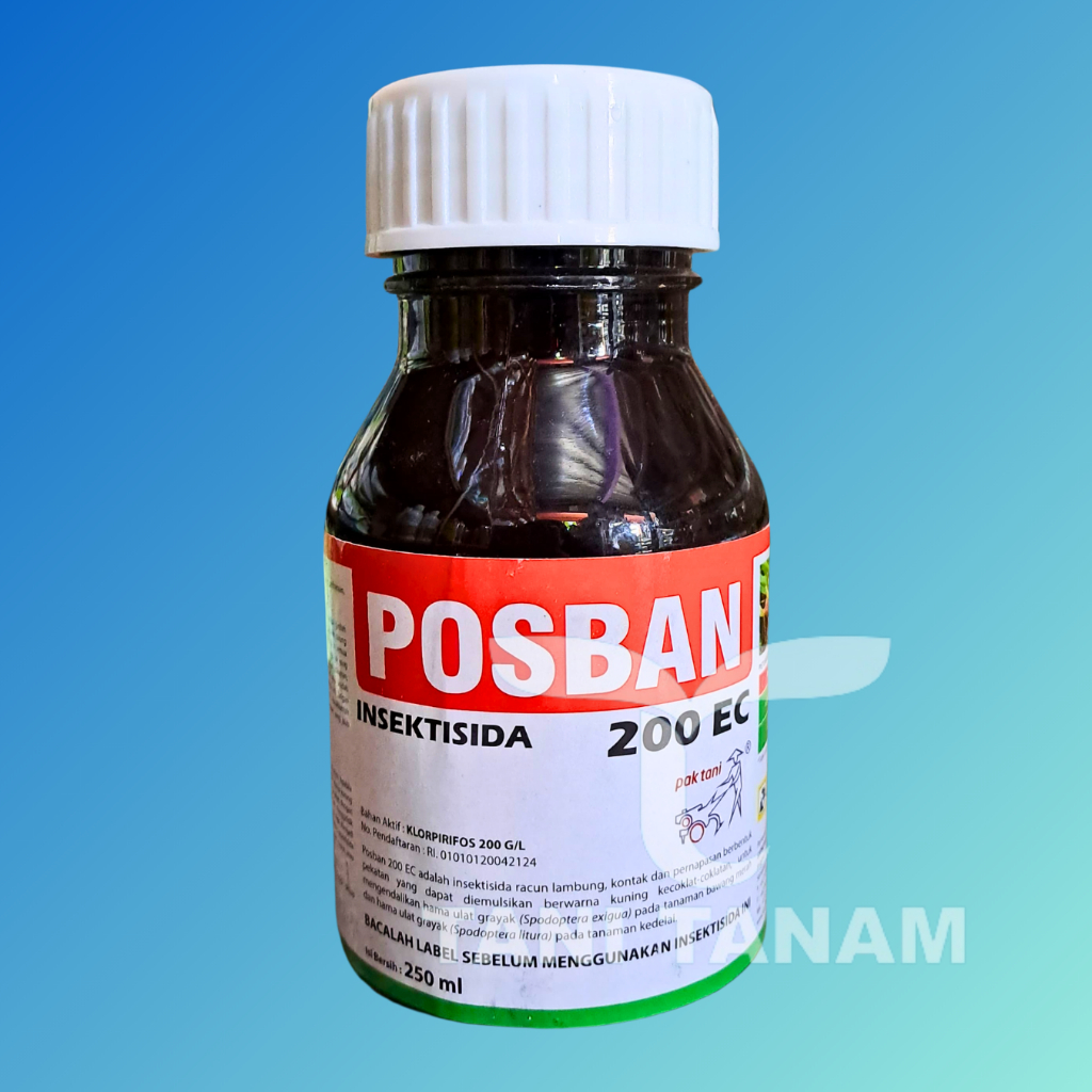 POSBAN 200 EC INSEKTISIDA PENGENDALI HAMA ULAT