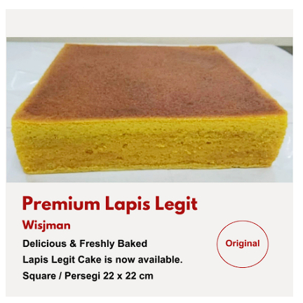 

Premium Lapis Legit Wisjman Original Persegi (22x22cm)