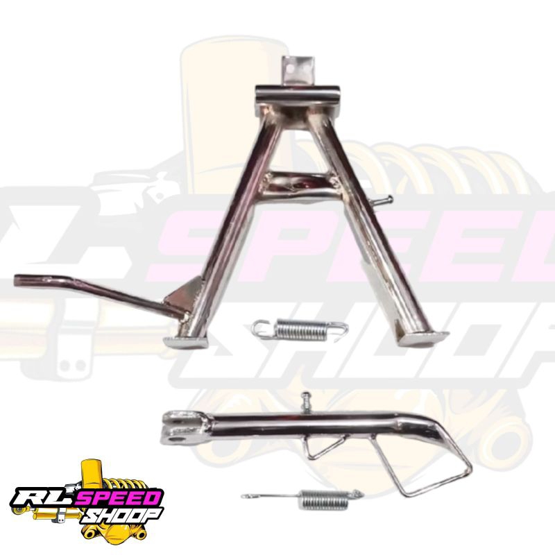 Standart Tengah Set Samping Satria Fu Jagang Standart Tengah 2 Set Samping Satria Fu