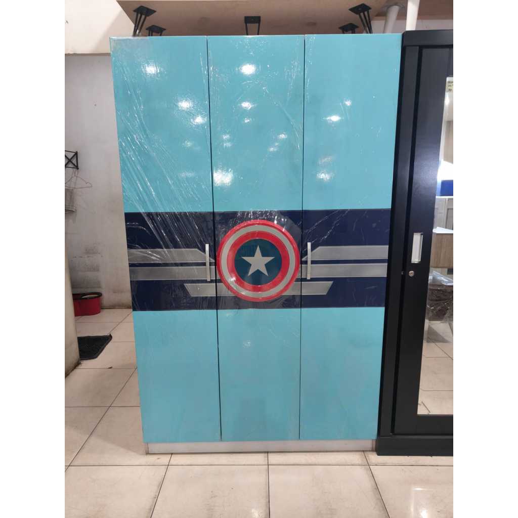 LEMARI PAKAIAN 3 PINTU KARAKTER/LEMARI PAKAIAN ANAK/LEMARI KARAKTER/LEMARI PAKAIAN/LEMARI BAJU/LEMAR