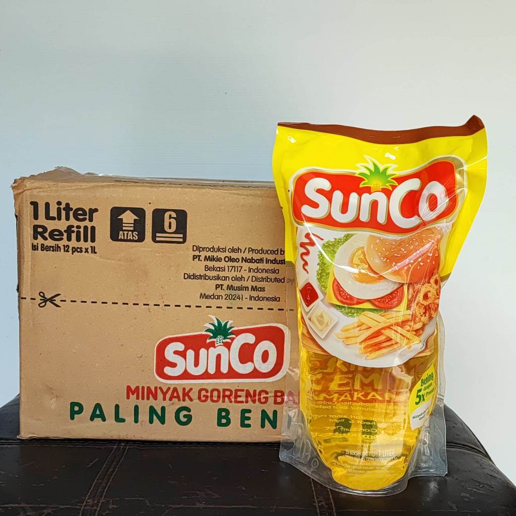 

Minyak Goreng Sunco - Sunco Minyak Goreng Kelapa Sawit - 1 Liter