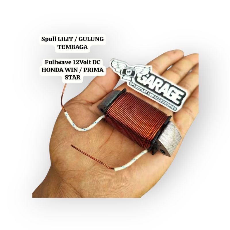 Spoll lampu Honda WIN 12volt Kabel 2 Spool prima spul astrea star spull Lampu Prima Astrea Star Win 