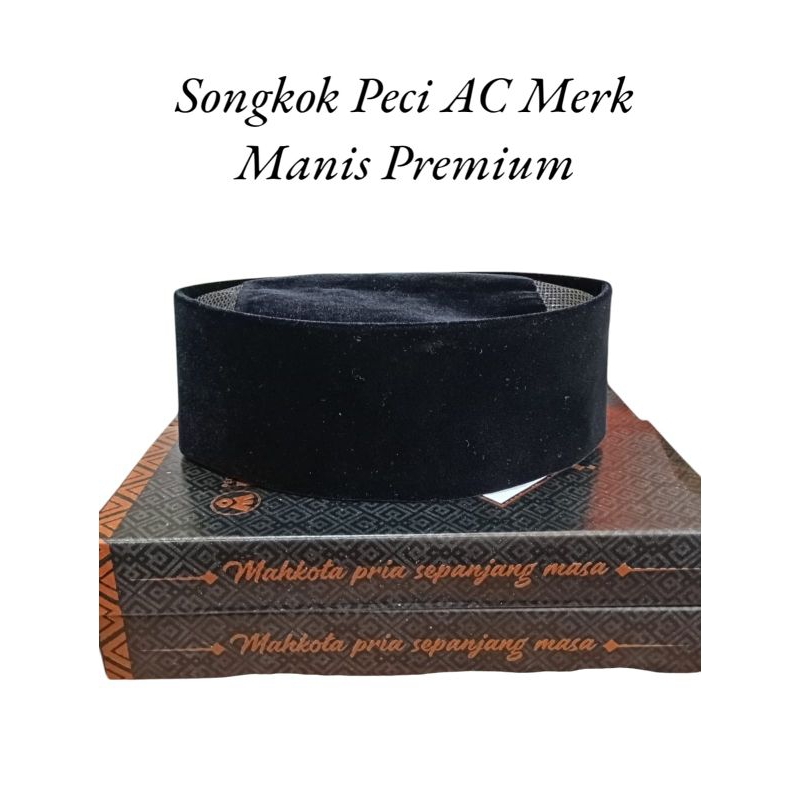 Peci Songkok Nasional Hitam (Manis)