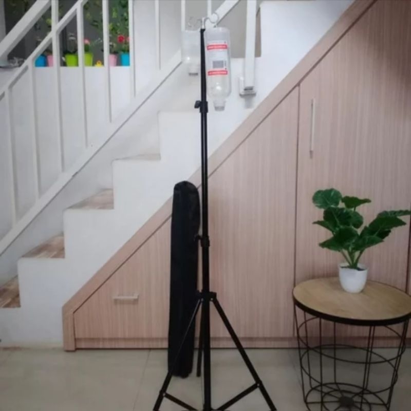 OSU TIP (TIANG INFUS PORTABLE) ORIGINAL 2 GANTUNGAN GARANSI 1 TH