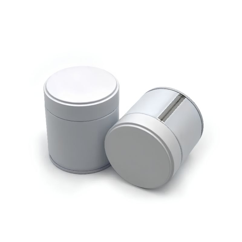 

High Quality Food Grade Airtight Round Tins 50/60g Matcha Powder