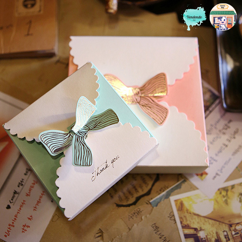 

Korean Aesthetic Corrugated Folding box / Gift Box / Souvenir box / Wedding box