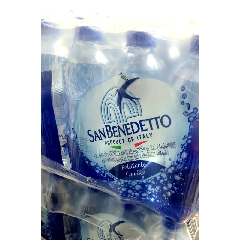 

SAN BENEDETTO MINERAL SPARKLING WATER ITALY 500 ML X 24 BOTOL