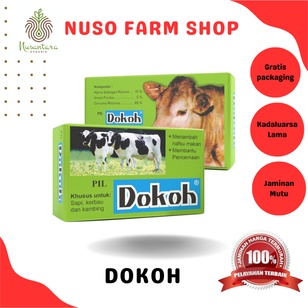 Dokoh : Penambah Nafsu Makan Sapi, Kambing, Domba
