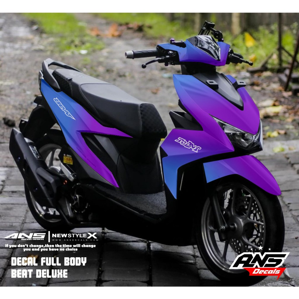 Decal stiker beat deluxe street 2020 2021 2022 2023 full body skotlet Honda beat deluxe street stike