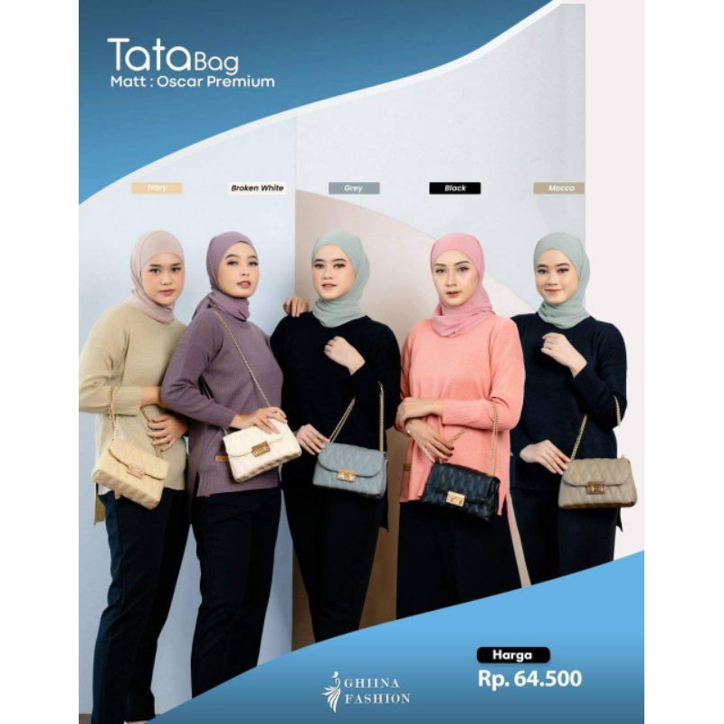 TAS MURAH || TAS WANITA KEKINIAN || BAHAN OSCAR PREMIUM || TATA BAG || BY GHIINA