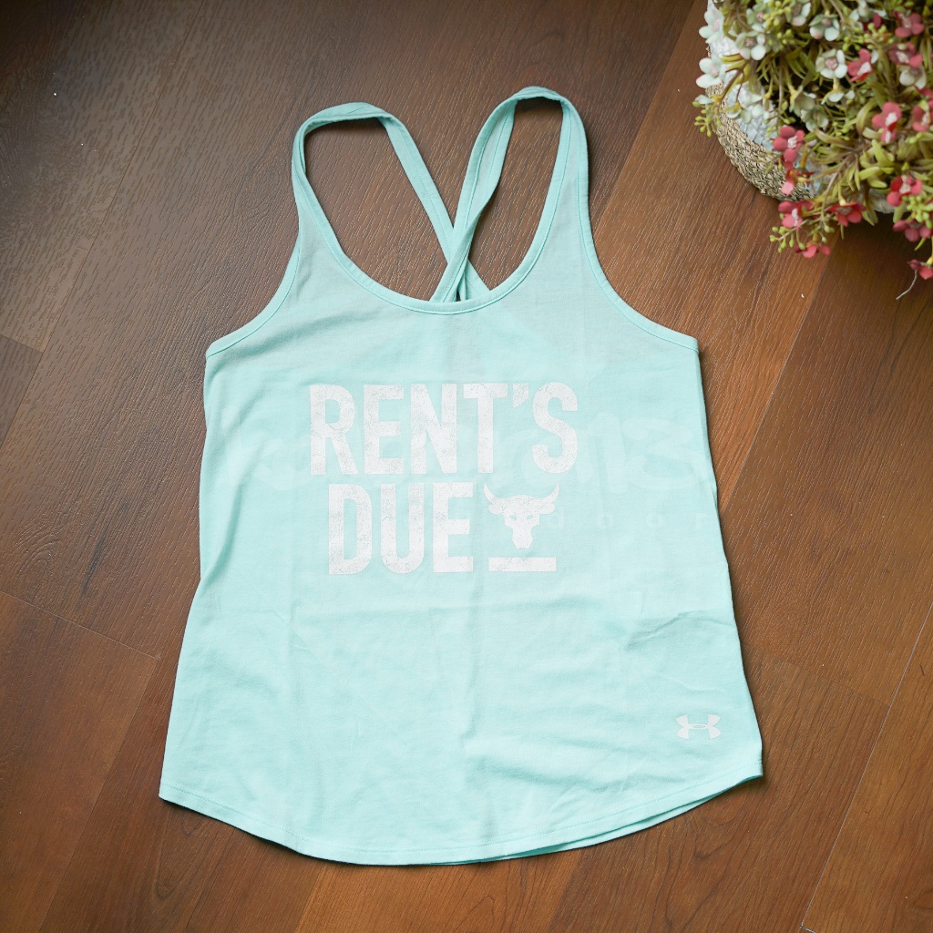 Under Armour Women's Project Rock Rents X-Back Singlet – Otago Size XS