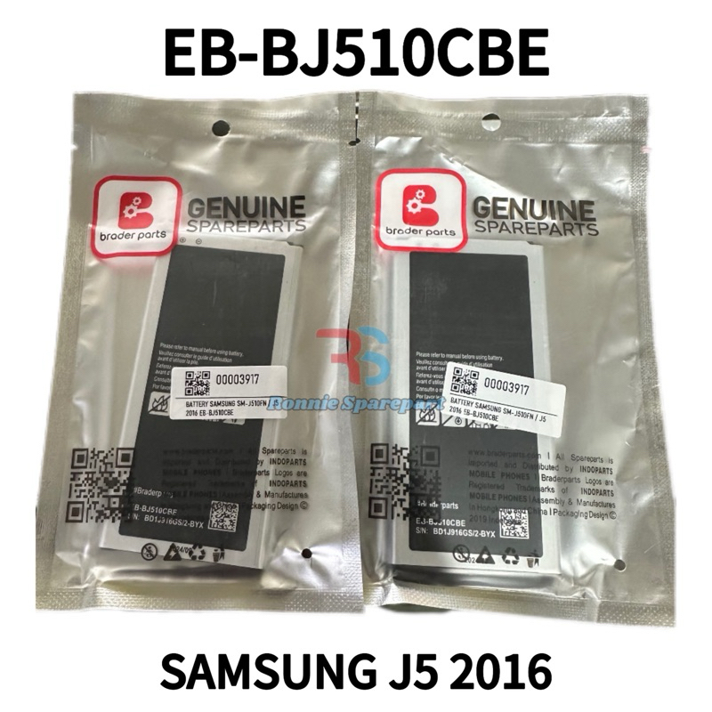 Baterai Samsung J5 2016 /J510Fn | EB-BJ510CBE | BRADER PARTS