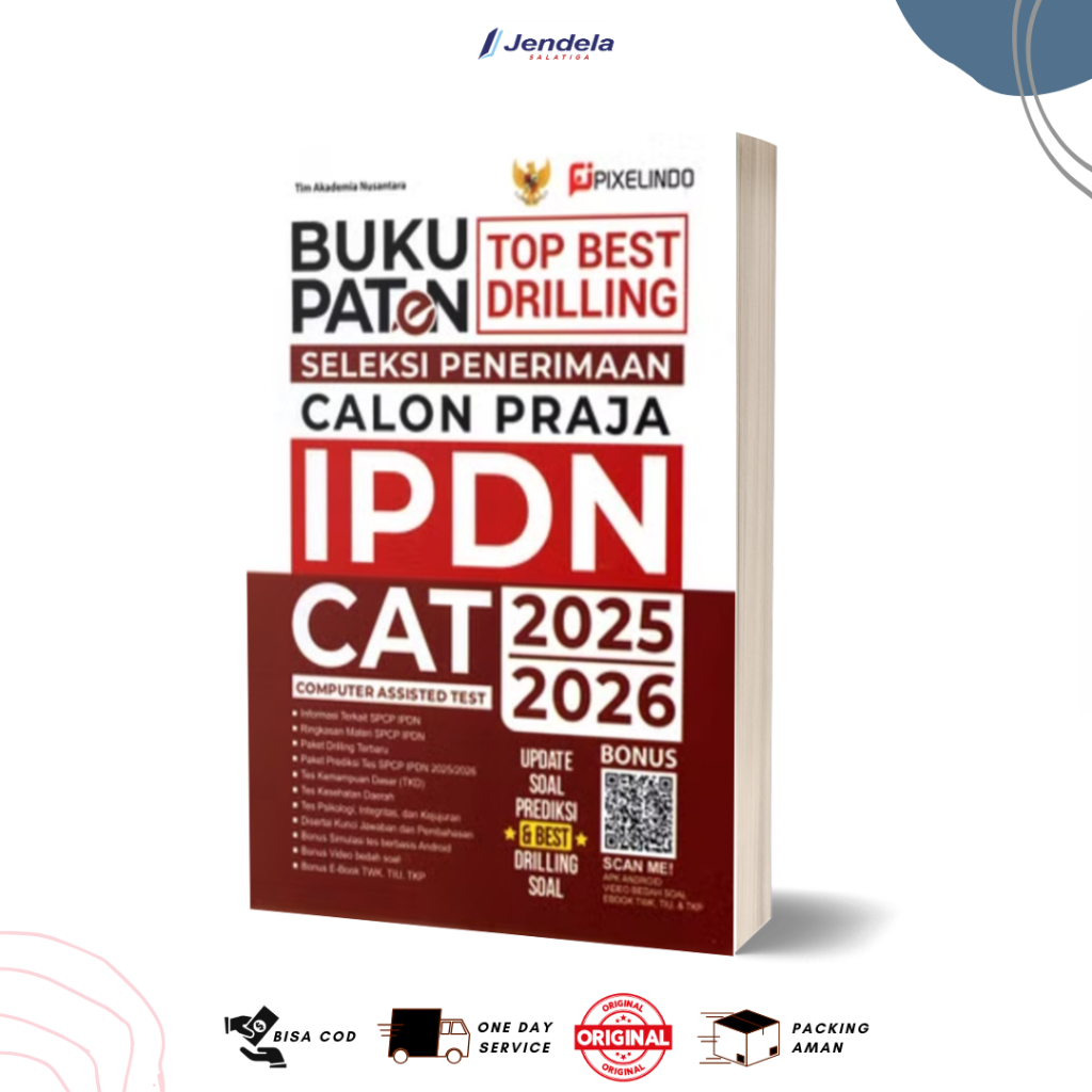 Buku Paten Seleksi Masuk IPDN 2025/2026 - Buku Tes IPDN 2025 2026
