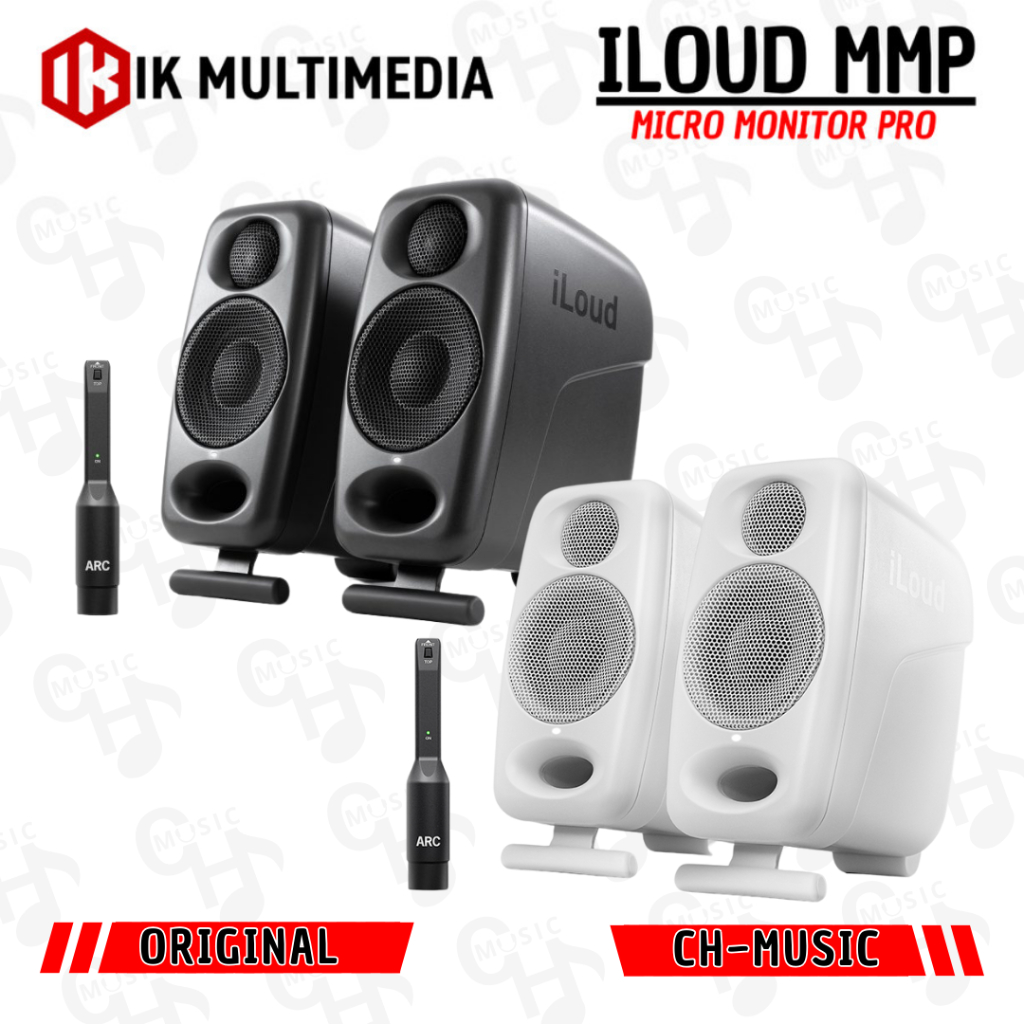 iLoud Micro Monitor Pro 2Way Bi-Amped Compact Studio Monitor Ik Multimedia