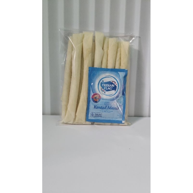 

chesee roll Lumpia keju isi 20 pcs + 1bks susu kental manis
