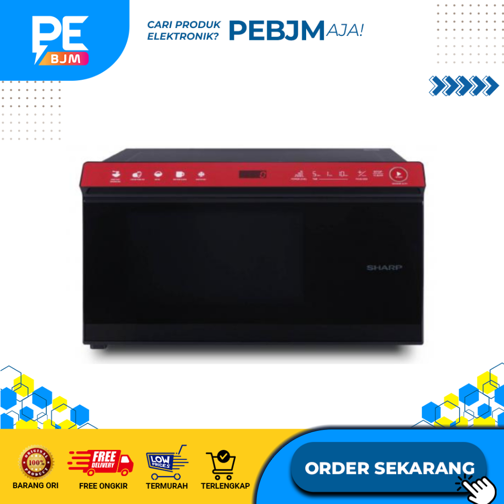 MICROWAVE OVEN SHARP 23 LITER R-323DA-RT GARANSI RESMI