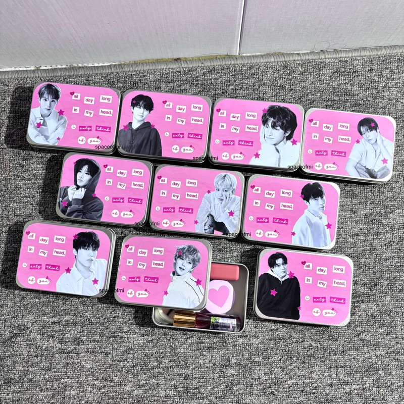 [READY STOCK] only you tincase - treasure version | multipurpose box kotak penyimpanan kaleng besi t