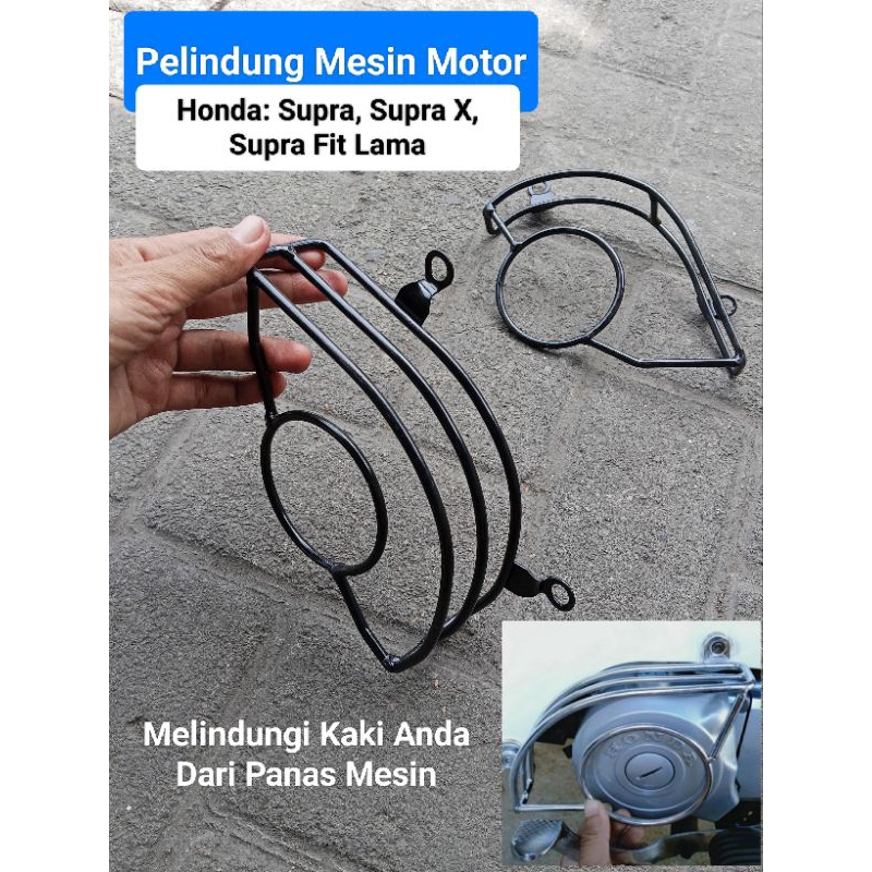 Pelindung Mesin Motor Honda Supra X, Supra Fit Lama
