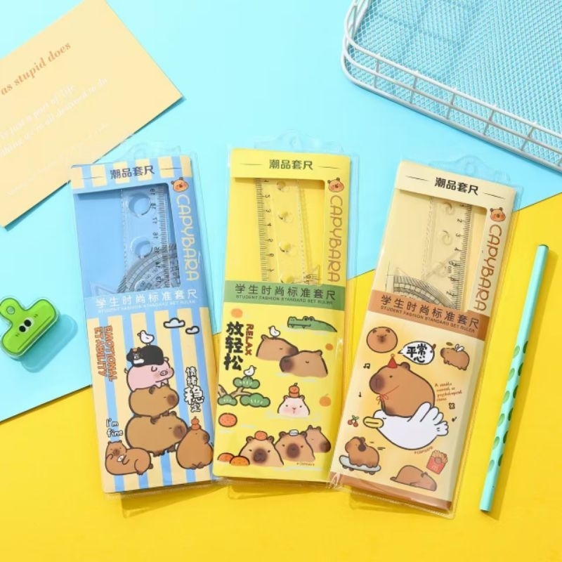 

Penggaris Set (4 pcs) Perlengkapan Sekolah Anak