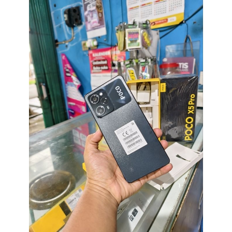 poco x5 pro 5G snapdragon 778G ram 8/256gb seken