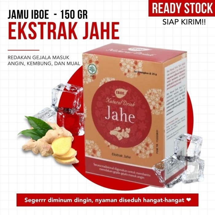 

Jamu Iboe Jahe Iboe Health Drink 25 g