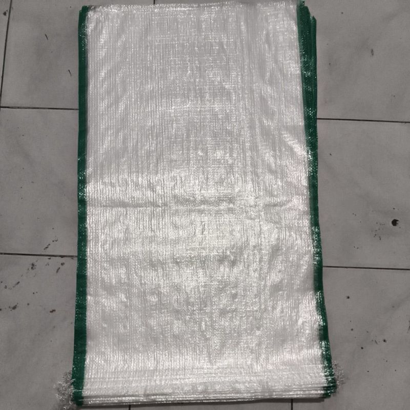karung beras transparan 25 kg