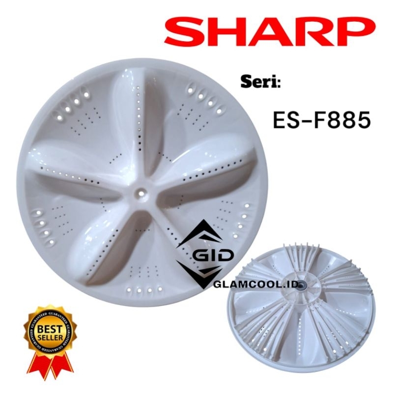 PULSATOR MESIN CUCI SHARP ES-F855 1 TABUNG / BALING BALING PULSATOR SHARP GIGI11