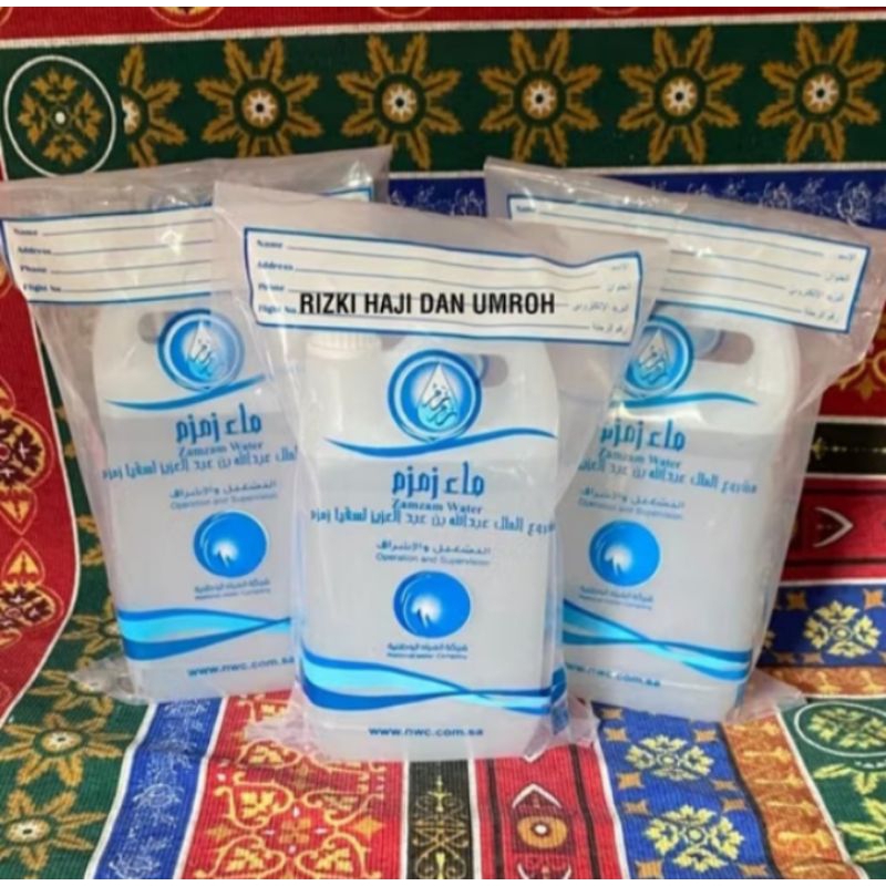 

Air Zamzam Asli 5 Liter Kemasan Jerigen Oleh Oleh Haji dan Umroh gratis dus + bubble wrap