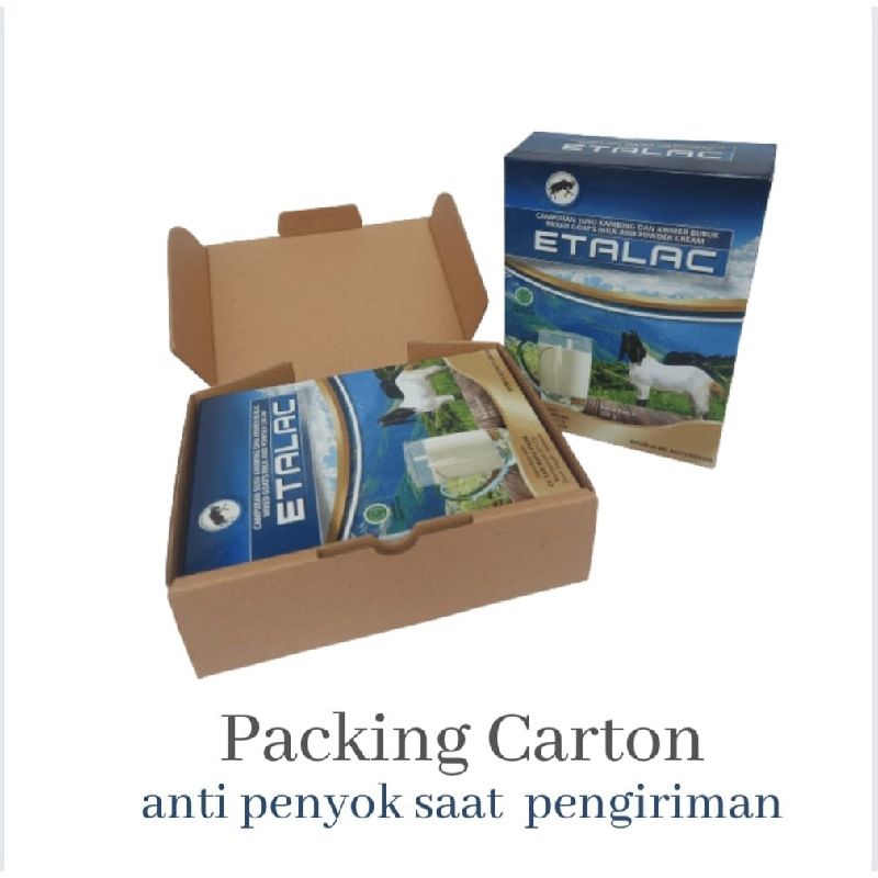 

B45 RRR VR7 COD RO ALL ZU99 Susu Kambing etawa ETALAC bubuk original (PAKET 4BOX)