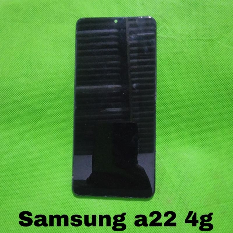 LCD PLUS FRAME SAMSUNG A22 4G A225 KW COPOTAN  GARANSI TES BACA DESKRIPSI