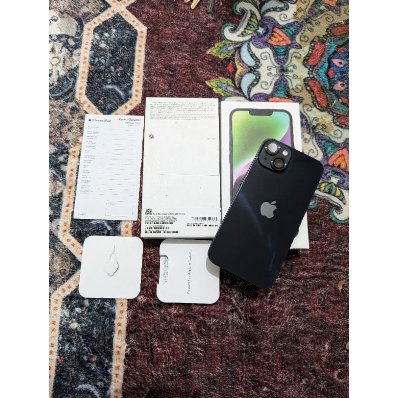 iphone 14 basic 128 gb ibox resmi indonesia second