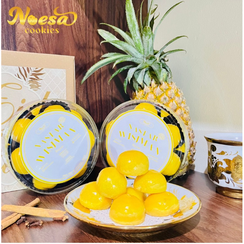 

Nastar Wisjman Butter HOMEMADE PREMIUM|NOESA COOKIES 250ml