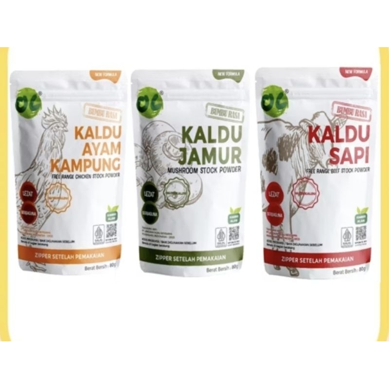 

Bumbu Kaldu Organic Center / Organic Center Kaldu Ayam / Sapi / Jamur